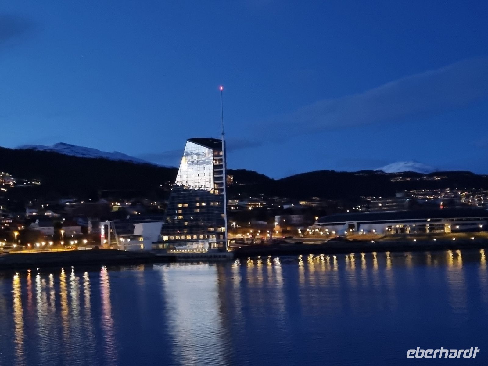 Ankunft in Molde...