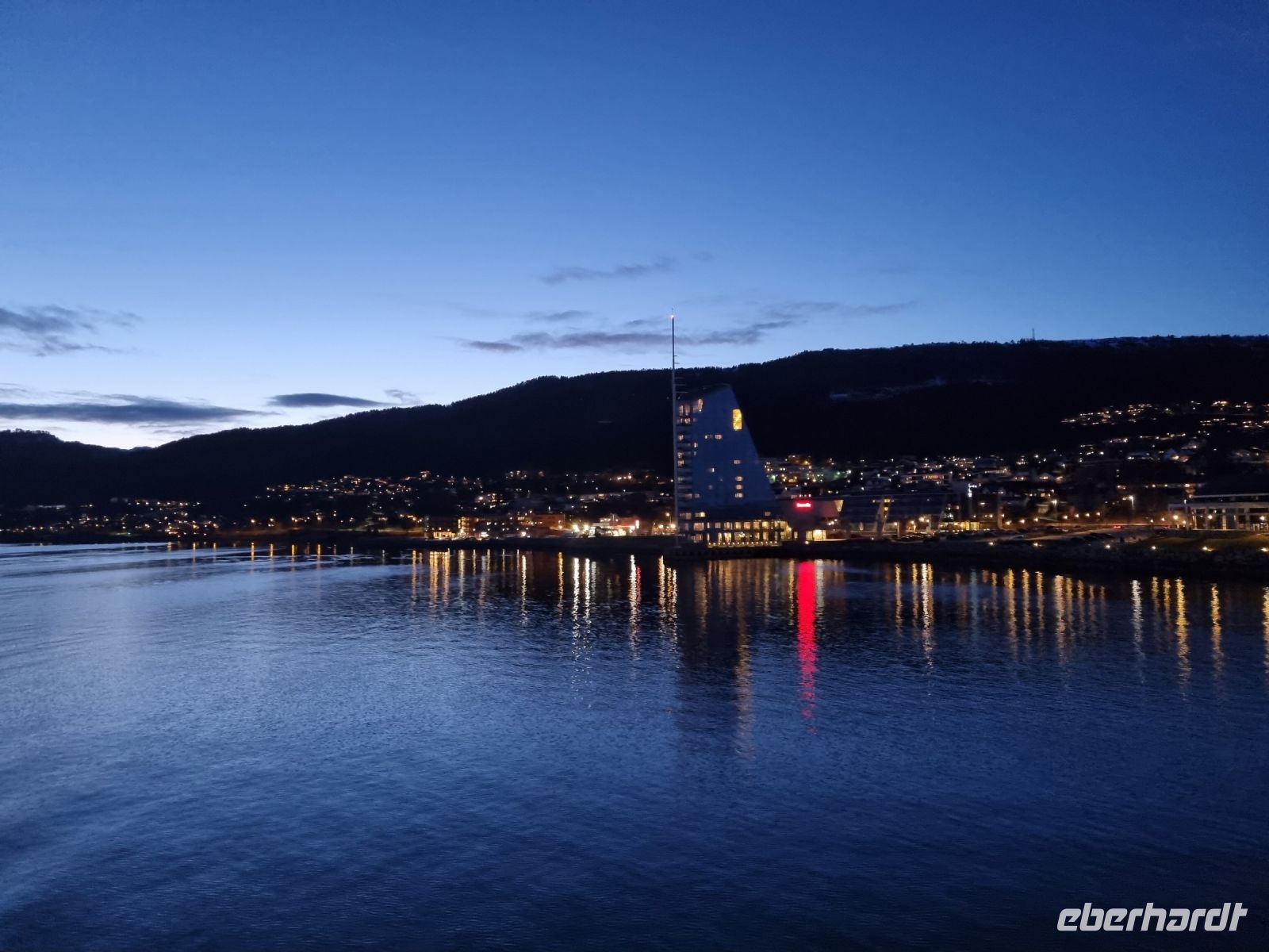 Ankunft in Molde...