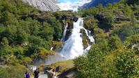 Auf der Wanderung zum Gletscher