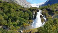 Auf der Wanderung zum Gletscher