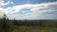 Auf der ersten Wanderung bei Lillehammer