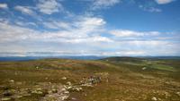 Auf der ersten Wanderung bei Lillehammer