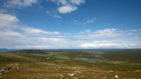 Auf der ersten Wanderung bei Lillehammer