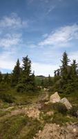 Auf der ersten Wanderung bei Lillehammer