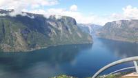Aurlandsvegen (Blick vom Aussichtspunkt 