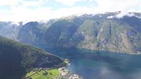 Aurlandsvegen (Blick vom Aussichtspunkt 