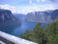 Aussichtspunkt Stegasteinen am Aurlandsfjord