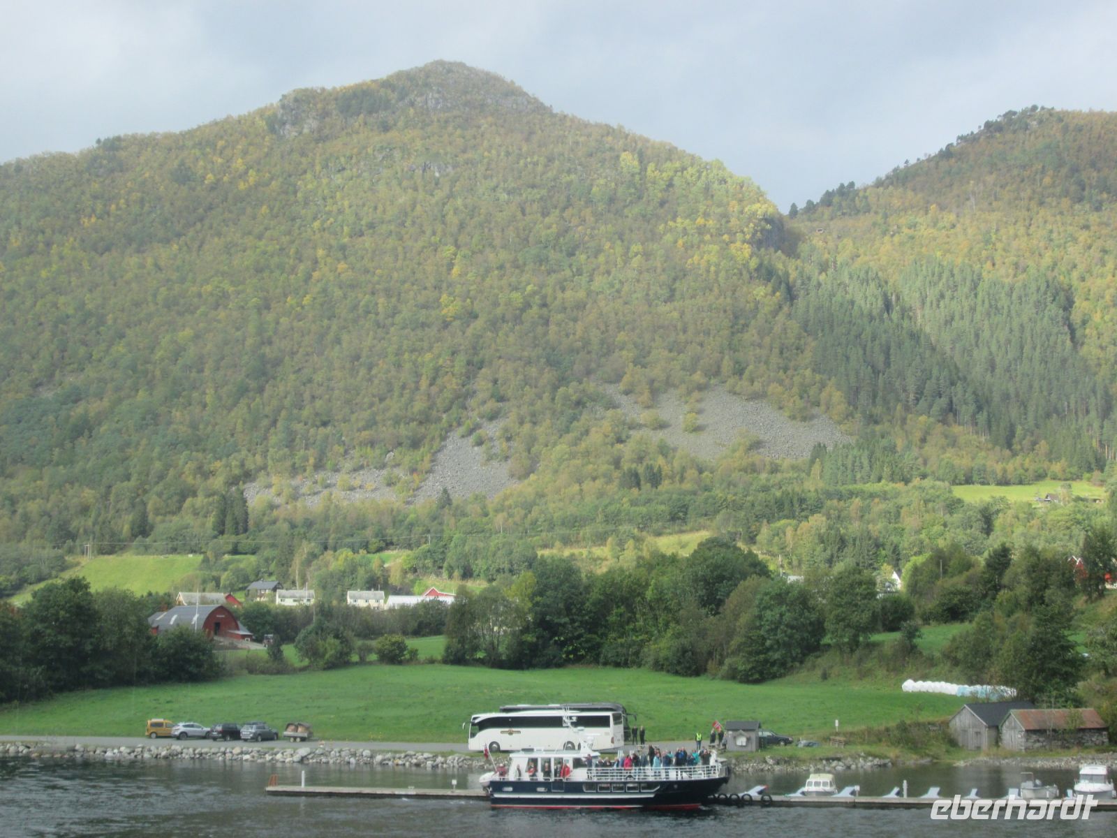 Beginn des 1. fakultativen Ausfluges 