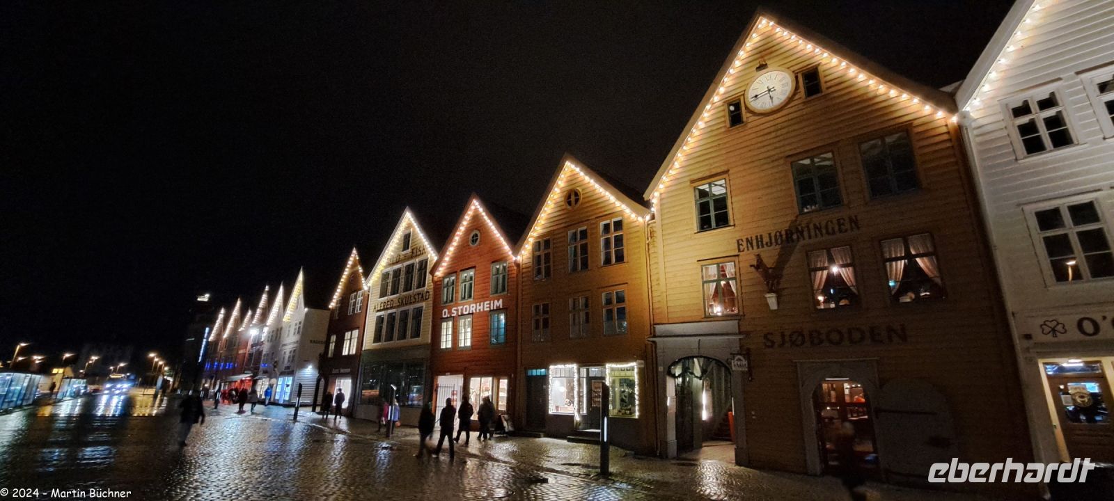 Bergen - UNESCO Weltkulturerbe Bryggen - das Hansekontor