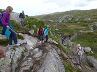 Bergen - Wanderung Ulriken - Fløyen