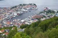 Bergen von oben