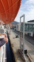Bergen, Anlegen am Hurtigruten Kai
