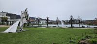 Bergen, Denkmal für den Stadtgründer