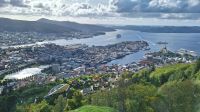 Bergen: Blick vom Fløyen