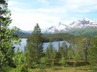 Bergsee bei Straum