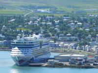 Blick auf Akureyri