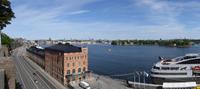 Blick auf Stockholm