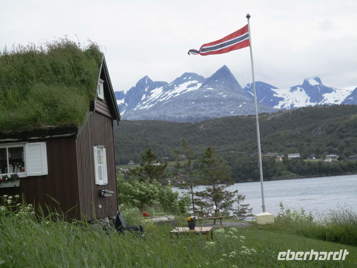 Blick auf das Lurfjellet