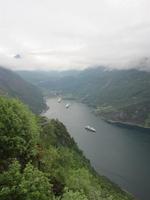Blick in den Geirangerfjord