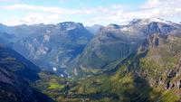 Blick vom Dalsnibba
