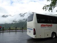 Bus am Fjord