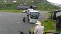Bus auf dem Sognefjell
