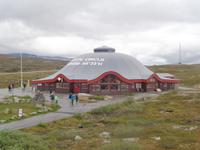 Das Polarkreiscenter auf dem Saltfjell
