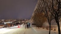 Die Tromsdalen kirke - besser bekannt als Tromsø Eismeerkathedrale