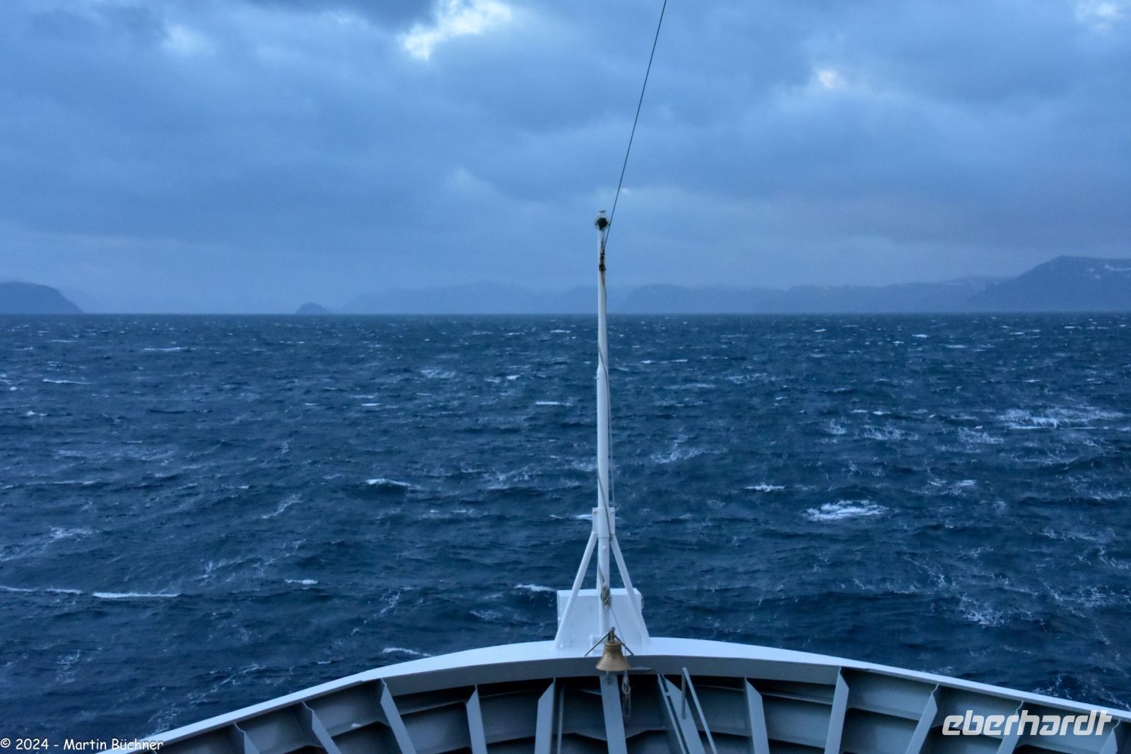 Europäisches Nordmeer im Sturm