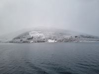 Fährüberfahrt über den Lyngenfjord