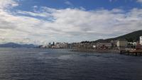 Fährüberfahrt von Molde nach Vestnes (Romsdalsfjord - Blick auf Molde)