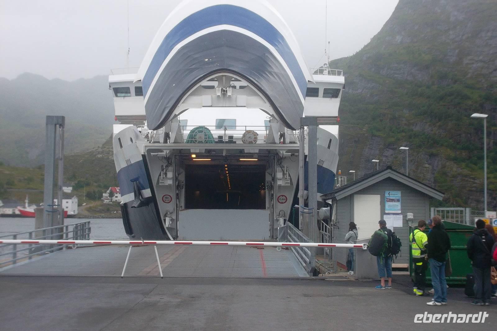 Fähre nach Bodø