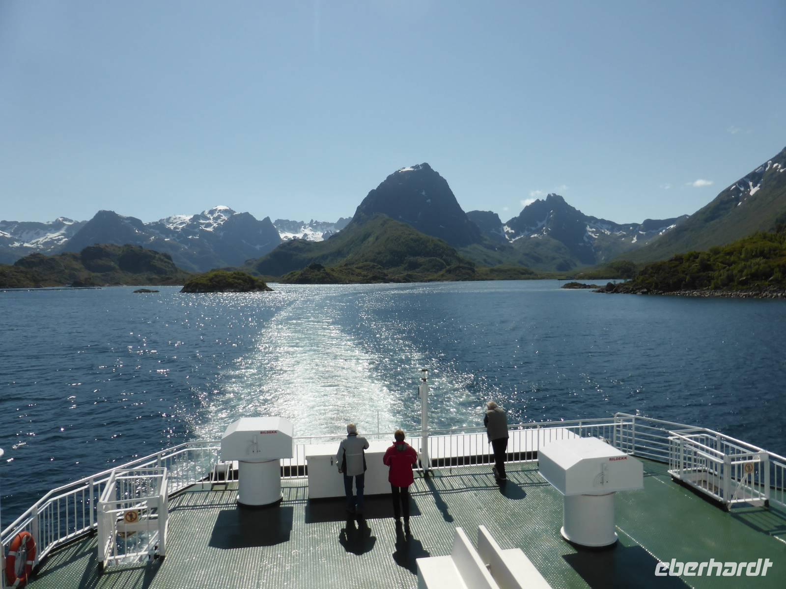 Fährpassage Fiskebol-Melbu