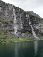 Fahrt auf dem Geirangerfjord