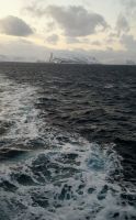 Fahrt durch das Arktische Meer