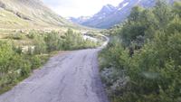 Fahrt durch das Leirdalen nach Leirvassbu