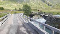 Fahrt durch das Leirdalen nach Leirvassbu