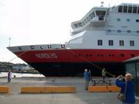 Fahrt mit den Hurtigruten