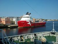 Fahrt mit den Hurtigruten