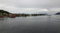 Fahrt mit der Hurtigrute von Florø nach Bergen
