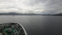Fahrt mit der Hurtigrute von Florø nach Bergen