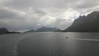 Fahrt mit der Hurtigrute von Stokmarknes nach Svolvær