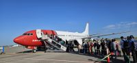 Flug von Berlin über Oslo nach Bergen 