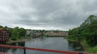 Fluss Nidelven in Trondheim