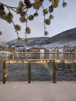 Frühstück mit Blick auf Brygge