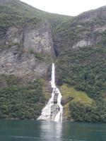 Freier Wasserfall