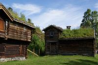 Freilichtmuseum in Trondheim, Norwegen