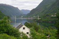 Fykesund-Brücke am Hardanger