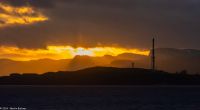 Hammerfest - Melkøya - Erdgasverflüssigungsanlage - im arktischen Licht