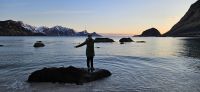 Hauklandstrand auf den Lofoten